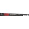 imageKlein Tools 12PNDC 12Inch Magnetic ColorCoded Power Nut Setter SAE ImpactRated Hex Nut Driver with 5Inch Extended Reach Shaft
