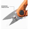 imageKlein Tools 2100FO Stainless Electrician Scissors with Serrated Blade and Cable Stripper Compact Shears for Wire and Cable Cutting 6Inch