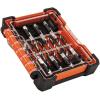 imageKlein Tools 32217 Drill Tap Tool Kit 8Piece For AluminumBrassCopperPlasticMild Steel Quick Connect Power Tools Compatible