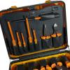 imageKlein Tools 33526 Basic Insulated Tool Kit 1000Volt 3 Pliers 3 Screwdrivers Cable Cutter and Wire CutterStripper 8Piece13Piece