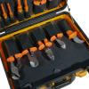 imageKlein Tools 33526 Basic Insulated Tool Kit 1000Volt 3 Pliers 3 Screwdrivers Cable Cutter and Wire CutterStripper 8Piece13Piece