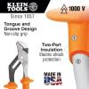 imageKlein Tools 33526 Basic Insulated Tool Kit 1000Volt 3 Pliers 3 Screwdrivers Cable Cutter and Wire CutterStripper 8Piece22Piece