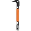 imageKlein Tools 66093 Nail Puller with Integrated Dimpler HeavyDuty Carbon Steel Cats Paw Pry Bar 12Inch10Inch
