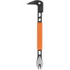 imageKlein Tools 66093 Nail Puller with Integrated Dimpler HeavyDuty Carbon Steel Cats Paw Pry Bar 12Inch12Inch