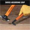 imageKlein Tools 66093 Nail Puller with Integrated Dimpler HeavyDuty Carbon Steel Cats Paw Pry Bar 12Inch8Inch