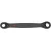imageKlein Tools 68216 4in1 Reversible Ratcheting Box Wrench Set Quad Wrench SAE 2Piece 14 to 34Inch Forged Steel 90Tooth
