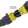 imageKlein Tools 85191HD Flip Socket Conduit Reamer Driver 3in1 ImpactRated Tool for 12Inch 34Inch 1Inch Conduit Integrated QuickConnect Handle with Magnetic Bit Holder