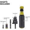 imageKlein Tools 85191HD Flip Socket Conduit Reamer Driver 3in1 ImpactRated Tool for 12Inch 34Inch 1Inch Conduit Integrated QuickConnect Handle with Magnetic Bit Holder