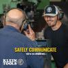 imageKlein Tools AESEM1S Smart Sense Electronic Hearing Protection Safety Earmuff with Bluetooth ampamp Situational Awareness NRR 23dB 25hr Runtime