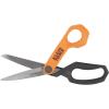 imageKlein Tools B2110 Heavy Duty Scissors Multipurpose Offset Utility Shears for Cutting Cardboard Leather Carpet and More Stainless Steel 10Inch