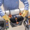 imageKlein Tools BC510S Bucket Work Center Hardware Tool Pouch with Carabiner Magnetic S Hook Rail System Accessory for Lineman Tools
