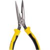 imageKlein Tools J2036 Needle Nose Pliers Long Nose Side Cutters Heavy Duty Journeyman Alligator Pliers with Curved Handles 634Inch