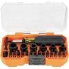imageKlein Tools 33805 ProFlex 38Piece SAE Impact Driver Tool Set with Modular Case S2 Steel Magnetic Adjustable Screwdriver 29 Bits 6 SAE Socket Sizes