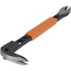 imageKlein Tools 66093 Nail Puller with Integrated Dimpler HeavyDuty Carbon Steel Cats Paw Pry Bar 12Inch12Inch