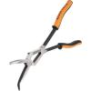 imageKlein Tools 71401 Long Nose Pliers Bent Nose Pliers Angled Knurled Jaws Double Rivet Extended Reach 13Inch