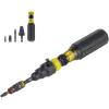 imageKlein Tools 85191HD Flip Socket Conduit Reamer Driver 3in1 ImpactRated Tool for 12Inch 34Inch 1Inch Conduit Integrated QuickConnect Handle with Magnetic Bit Holder