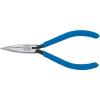 imageKlein Tools D321412C Electronics Pliers Slim Needle Nose Spring Loaded 5Inch Lightweight Knurled Jaws Curved Handle1 Count Pack of 1