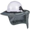 imageKlein Tools FR03010 FlameReistant Full Brim Sombrero Outdoor Sun Hat for Men with Neck Shade Hard Hat Accessory 50Plus UPF Protection Fire Resistant Fabric Universal Clips