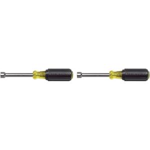 imageKlein Tools 63010MM 10mm CushionGrip Nut Driver with 3Inch Shaft Made in USA3Inch Shaft Pack of 2