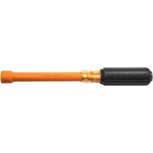 imageKlein Tools 64658INS 58Inch Insulated Nut Driver Made in USA 6Inch Hollow Shaft and Cushion Grip Handle