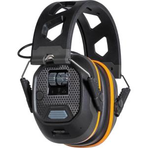 imageKlein Tools AESEM1S Smart Sense Electronic Hearing Protection Safety Earmuff with Bluetooth ampamp Situational Awareness NRR 23dB 25hr Runtime