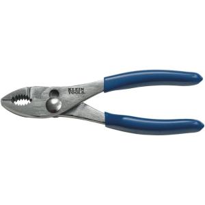 imageKlein Tools D5116 SlipJoint Pliers with Shear Type Cutting 6Inch10Inch