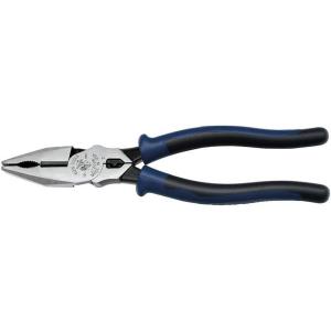 imageKlein Tools J12098 Universal Combination Pliers with Crimping Die Toothed Pipe Grip Induction Hardened Knives