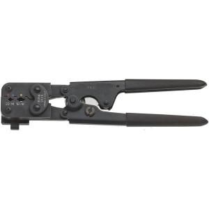 imageKlein Tools T1710 Ratcheting Crimp Tool Made in USA Compound Action Ratcheting CrimperInsulated TerminalsCompound Action
