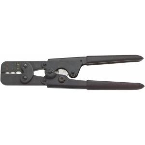 imageKlein Tools T1710 Ratcheting Crimp Tool Made in USA Compound Action Ratcheting CrimperInsulated TerminalsFull Cycle