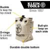 imageKlein Tools 5416OCTO Tool Bag BullPin and Bolt Pouch No 4 Canvas with Tunnel Connection 5 x 5 x 9Inch