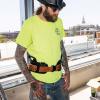 imageKlein Tools 5420XL Tool Belt HeavyDuty Rugged Leather Ironworker Belt XLargeM