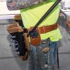 imageKlein Tools 5420XL Tool Belt HeavyDuty Rugged Leather Ironworker Belt XLargeM