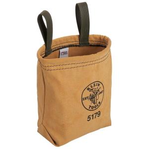 imageKlein Tools 5179 Tool Pouch WaterRepellent Canvas Tool Bag with Belt Loops 75 x 7 x 35Inch