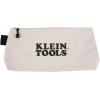 imageKlein Tools 62042 16Inch Zipper Bag Extra Long No 10 Canvas Heavy Duty Tool Bag 3Inch StandUp Bottom Multipurpose for Tools or Crafts16Inch