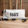 imageKlein Tools 62042 16Inch Zipper Bag Extra Long No 10 Canvas Heavy Duty Tool Bag 3Inch StandUp Bottom Multipurpose for Tools or Crafts16Inch