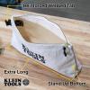 imageKlein Tools 62042 16Inch Zipper Bag Extra Long No 10 Canvas Heavy Duty Tool Bag 3Inch StandUp Bottom Multipurpose for Tools or Crafts16Inch