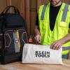 imageKlein Tools 62042 16Inch Zipper Bag Extra Long No 10 Canvas Heavy Duty Tool Bag 3Inch StandUp Bottom Multipurpose for Tools or Crafts16Inch