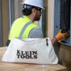 imageKlein Tools 62042 16Inch Zipper Bag Extra Long No 10 Canvas Heavy Duty Tool Bag 3Inch StandUp Bottom Multipurpose for Tools or Crafts16Inch