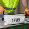imageKlein Tools 62042 16Inch Zipper Bag Extra Long No 10 Canvas Heavy Duty Tool Bag 3Inch StandUp Bottom Multipurpose for Tools or Crafts16Inch