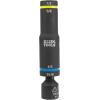 imageKlein Tools 66009 ImpactRated 4in1 Flip Quad Socket 38Inch Drive 12Point ColorCoded Deep Sockets with 4 Hex Sizes and Adapter