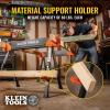 imageKlein Tools 66188 Folding Saw Horse 2x4 Support Arms 26Inch to 32Inch Adjustable Height Heavy Duty Jobsite Table 1Pack