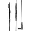 imageKlein Tools 69483 Meter Test Leads Accessory Kit with 2 RightAngle Leads 2 Lead Extenders 2 Lead Heads 2 Alligator Clips and Case