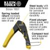 imageKlein Tools 80163 Coaxial Cable Crimping Set with VDV Compression Crimper Radial Stripper and 10 Universal Compression FConnectors