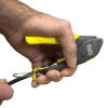 imageKlein Tools 80163 Coaxial Cable Crimping Set with VDV Compression Crimper Radial Stripper and 10 Universal Compression FConnectors