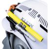 imageKlein Tools 80168 FullBrim Hard Hat Set Class C Vented White Hard Hat with Rechargeable WideBeam Headlamp and Lithiumion Battery 3Piece