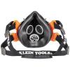 imageKlein Tools 80180 Reusable P100 HalfMask Respirator with 4 Replaceable Filters for Dust Metal Fumes and Oil Mist ML