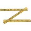 imageKlein Tools 91162M Folding Ruler 6Foot Fiberglass Metric Graduation Outside Reading for Woodworking Metalworking and DIY Projects