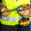 imageKlein Tools 916PNDHC 916Inch Magnetic ColorCoded Power Nut Driver SAE ImpactRated Hollow Nut Driver with 5Inch Extended Reach Shaft