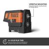 imageKlein Tools 93MCLPG Compact SelfLeveling Laser Level with Plumb Spot Bright Green Cross Line 75Foot Range Laser Class 2 Power Output amplt1mW Magnetic Mount