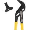 imageKlein Tools D53012 Plier Wrench High Leverage MultiUse Pump Plier with Adjustable and Reversible DoubleSided Jaw Smooth and Knurled Teeth 12Inch